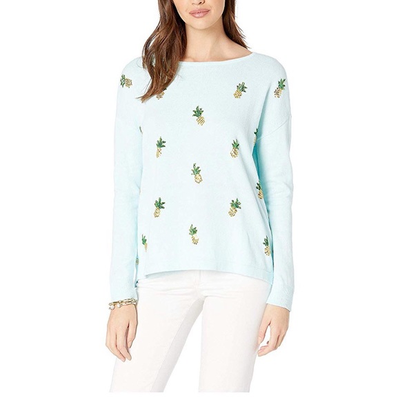 Lilly Pulitzer Sweaters - NWT Lilly Pineapple Sweater 🍍 🚭